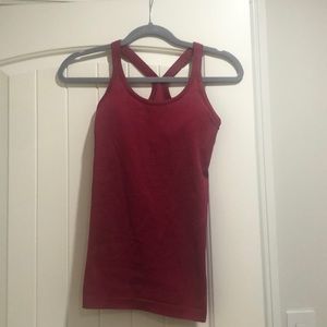 Lululemon tank with built in bra size 4